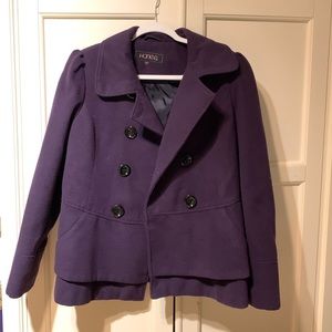 Purple Pea Coat!